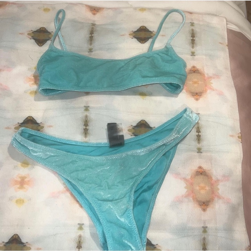 Triangl Swimwear Aqua Bikini Set
